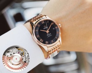 Omega Seamaster De Ville Series 8215 Automatic Mechanical Men’s Watch Omega Seamaster De Ville Series 8215 Automatic Mechanical Men’s Watch